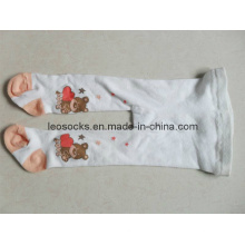 Medias de algodón para bebé con diseño de fantasía de punto